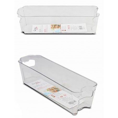 Caja de Almacenamiento para Nevera color Transparente, Tres Tamaños diferentes