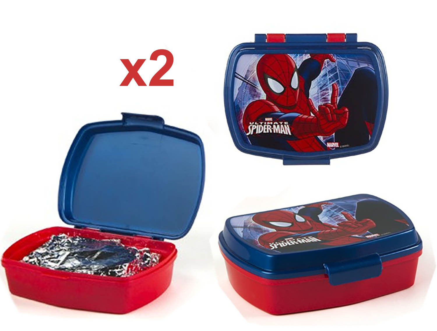Spiderman macchina panino 
