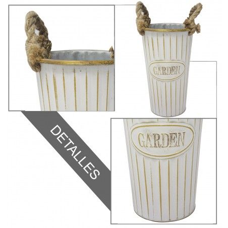 Vaso bianco Giardino terrazza Decorazione di Fabbrica - Casa e altro ancora