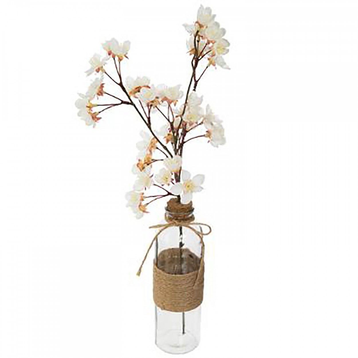 Flores Artificiales Decoración Jarrones, Decoración Flor Cerezo, Floreros Originales.