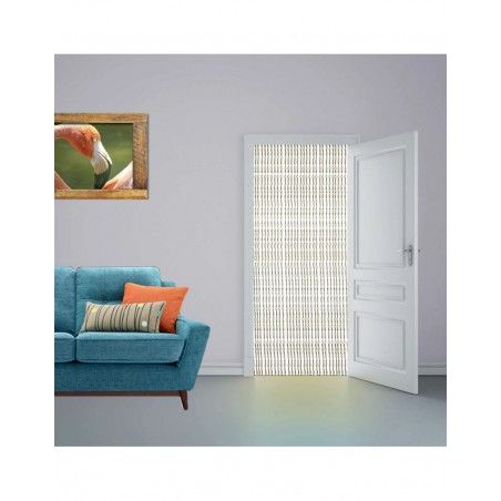 Cortina para Puerta de Bambú Natural, 3 Modelos a Elegir. Sostenible, exenta de plástico.