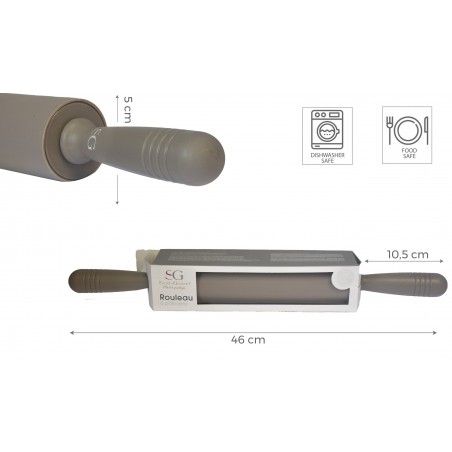 Rodillo Amasar de Silicona 46 cm