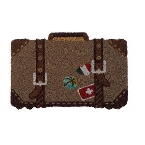 FELPUDO FIBRA COCO NATURAL 60X40X3 CM