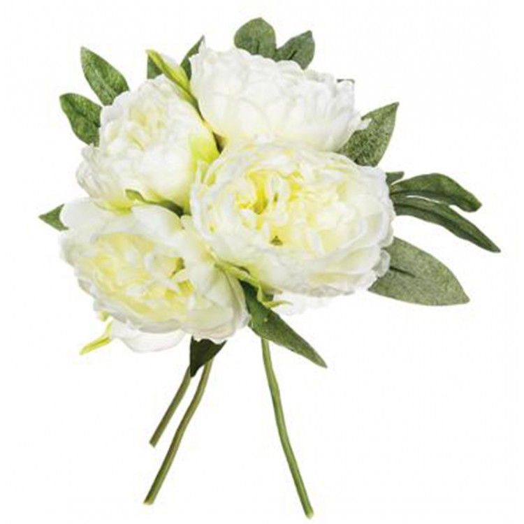 RAMO FLORES PEONIAS 30 CM