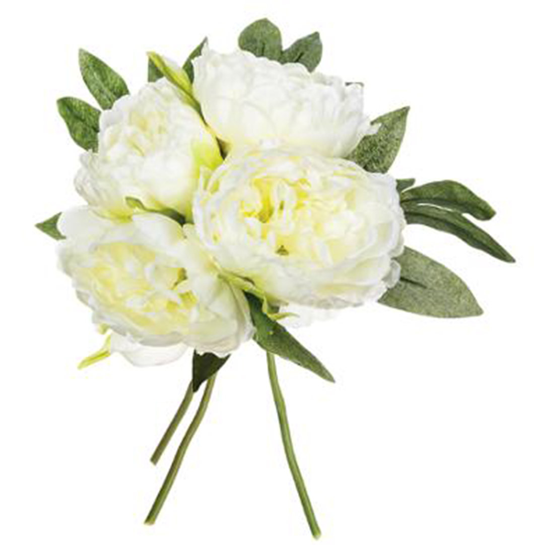 RAMO FLORES PEONIAS 30 CM