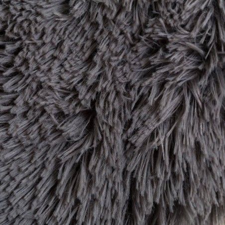 MANTA WOOLLY GRIS OSCURO 130X165CM