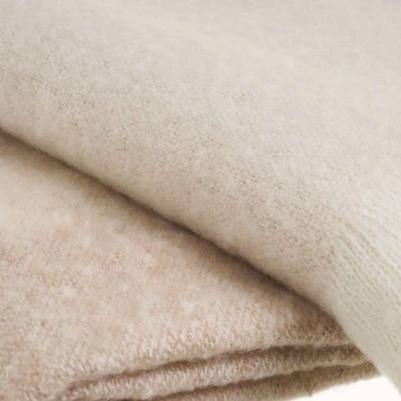 MANTA CARESS TAUPE 130X170CM