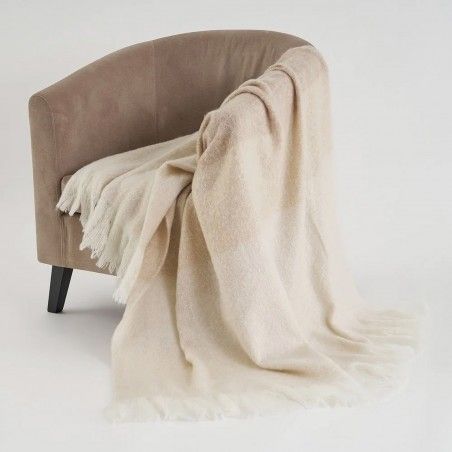 MANTA CARESS TAUPE 130X170CM