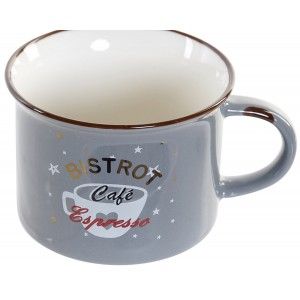 SET DE 4 TAZAS CAFE BISTROT