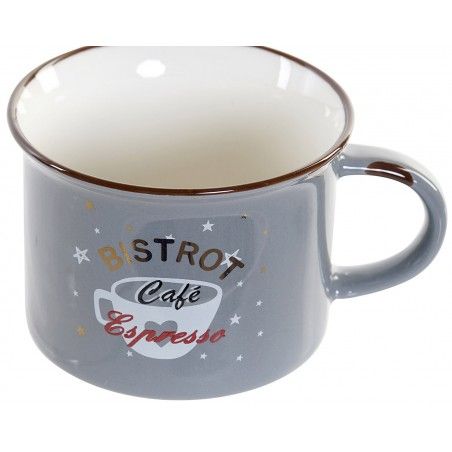 SET DE 4 TAZAS CAFE BISTROT