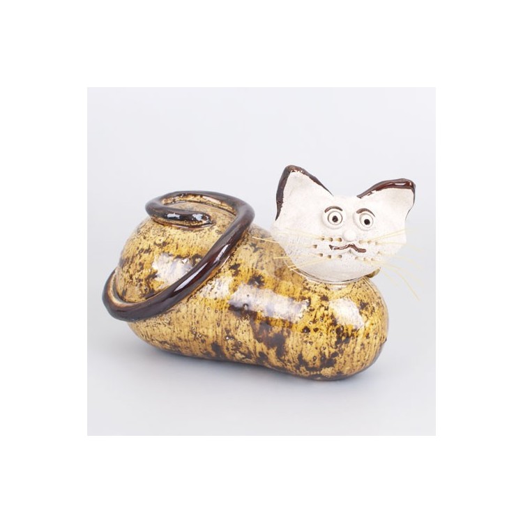 Chat couché