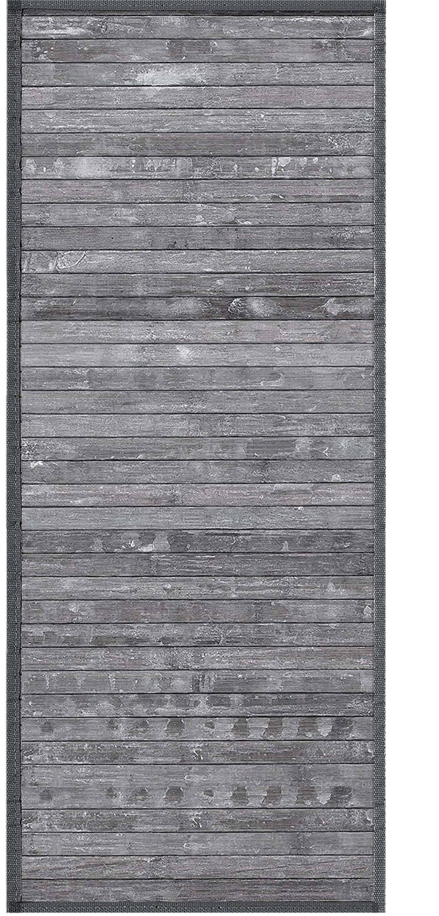 Carpet Pasillera Natural Bamboo signature Cassiopeia Gray, Celeste, Household and More