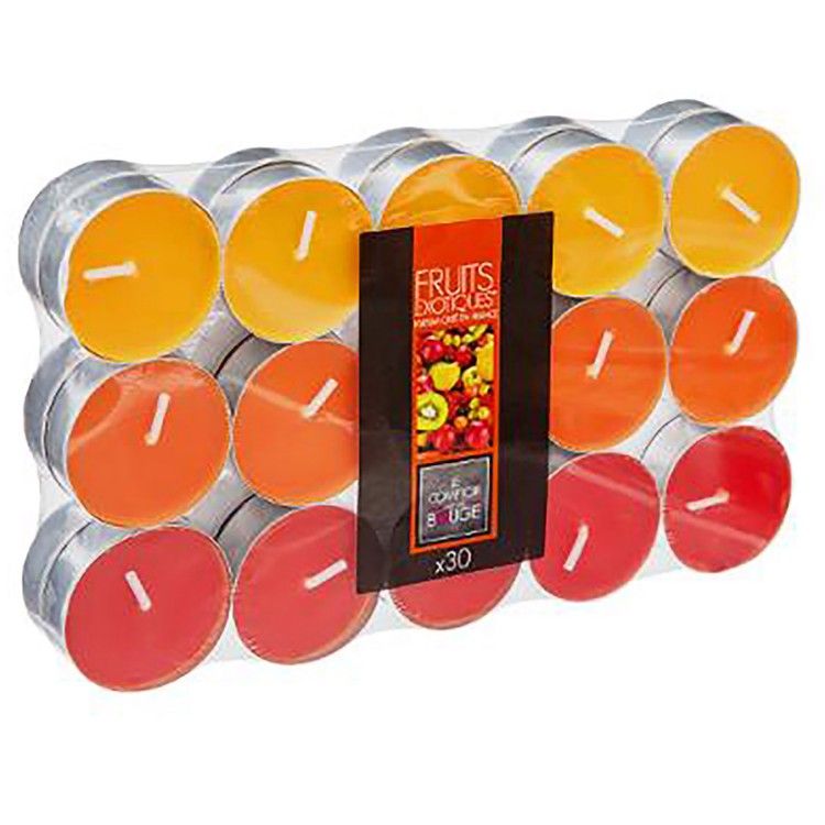 VELAS FRUTALES X30