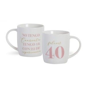 TAZA DE CUMPLEAÑOS 40 350ML