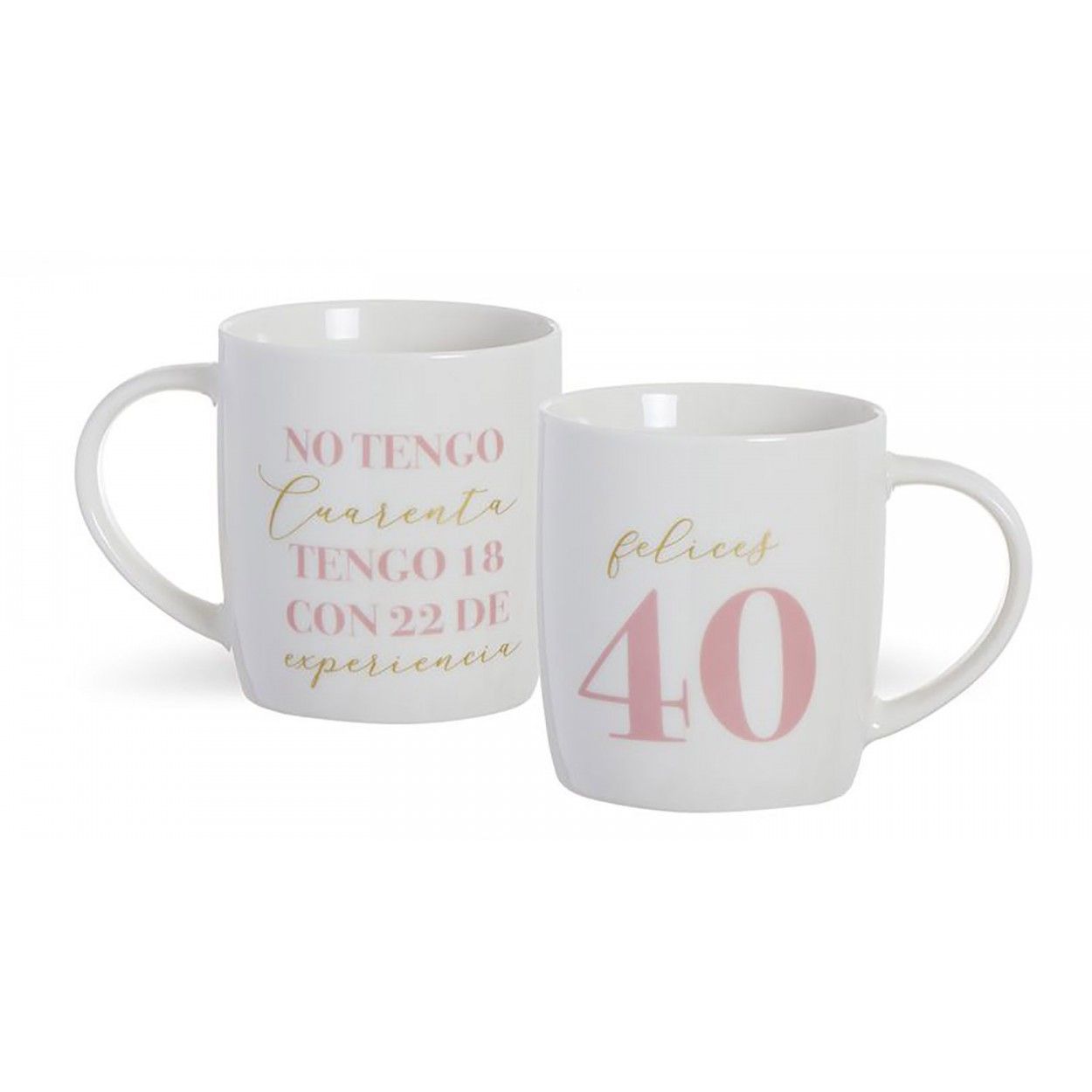 TAZA DE CUMPLEAÑOS 40 350ML