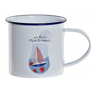 TAZA METAL MARINERA 360ML