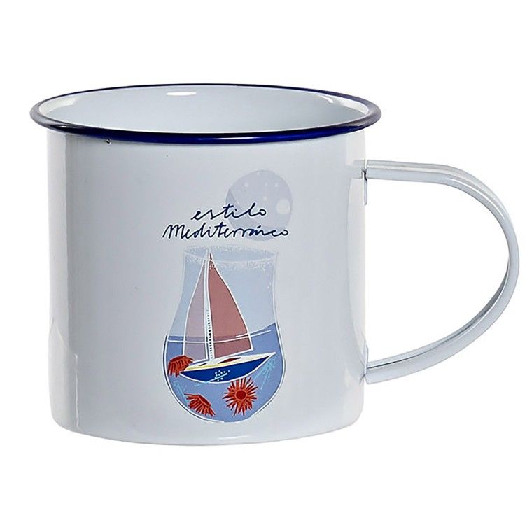 TAZA METAL MARINERA 360ML