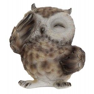 BÚHO OIR, VER Y CALLAR 8CM