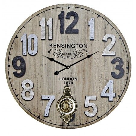 RELOJES PARED PÉNDULO 58CM