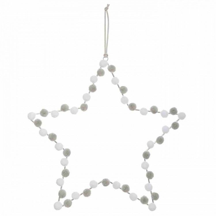ESTRELLA LACI POMPONES 29CM