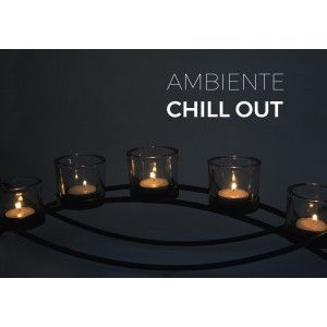 Supporto di candela Decorazione del Metallo, supporto di Candela Moderno, Nero, per 5 Candele, Portando Candele Nere,
