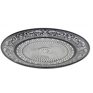 BANDEJA DECORATIVA NEGRA