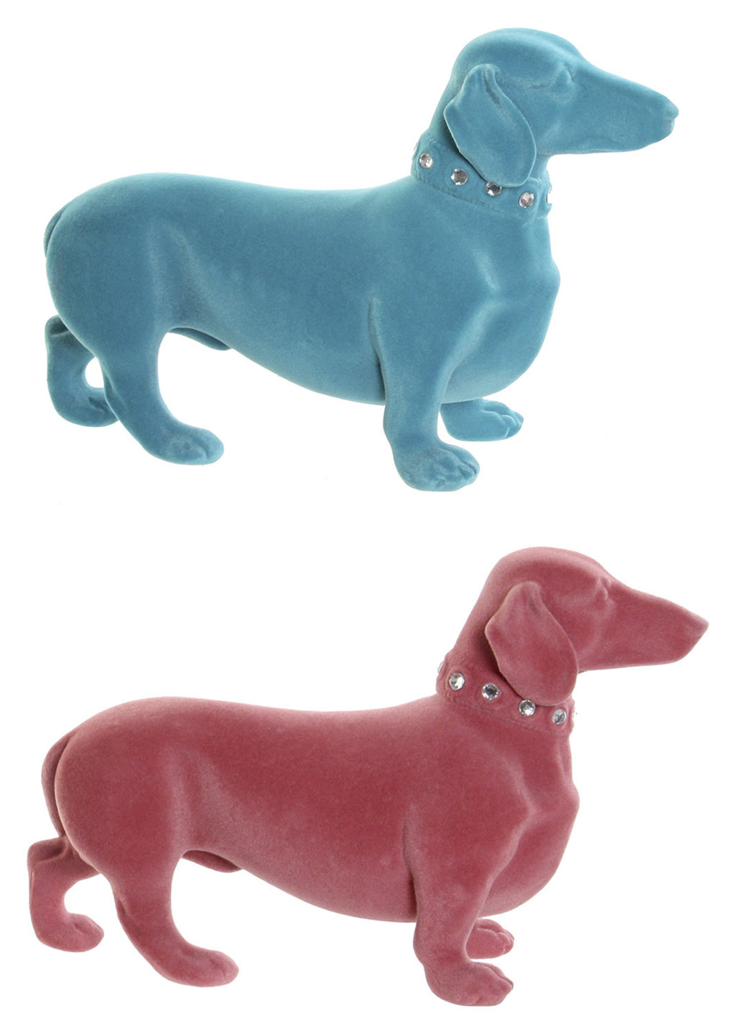 PERRO VIENESA FLOCADO 22CM