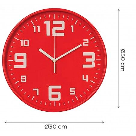 RELOJ PARED MODERNO Ø30