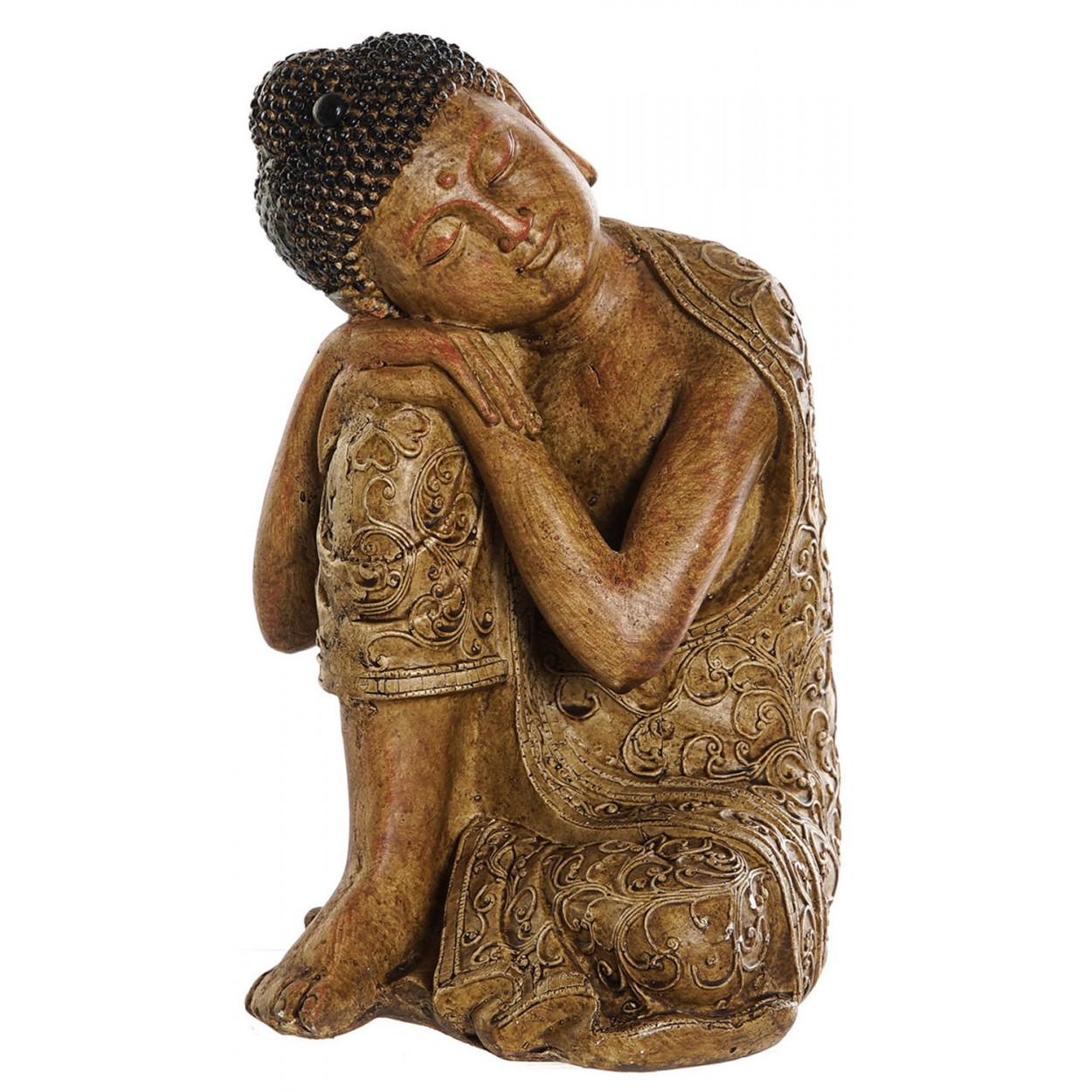 BUDA APOYADO MARRÓN 34CM