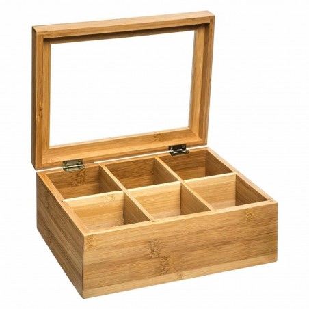 CAJA INFUSIONES 6 COMPARTIMENTOS