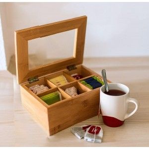CAJA INFUSIONES 6 COMPARTIMENTOS