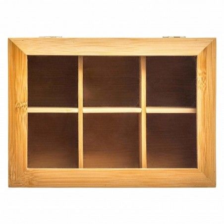 CAJA INFUSIONES 6 COMPARTIMENTOS