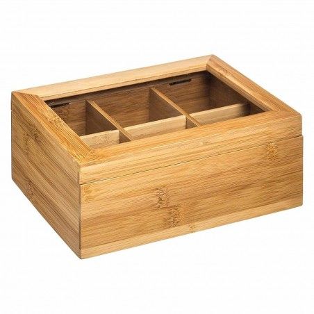 CAJA INFUSIONES 6 COMPARTIMENTOS
