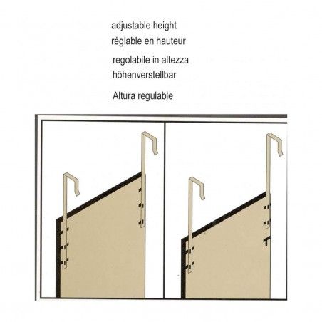 ESPEJO PUERTA MADERA 109CM