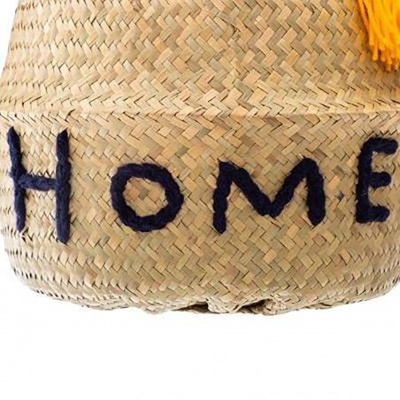 CESTA JUNCO HOME/HAPPY 37CM