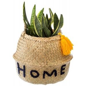CESTA JUNCO HOME/HAPPY 37CM