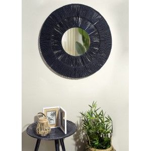 Planta Bambú Artificial con Maceta Negra, Decoración de Interior Realista, 90 cm.