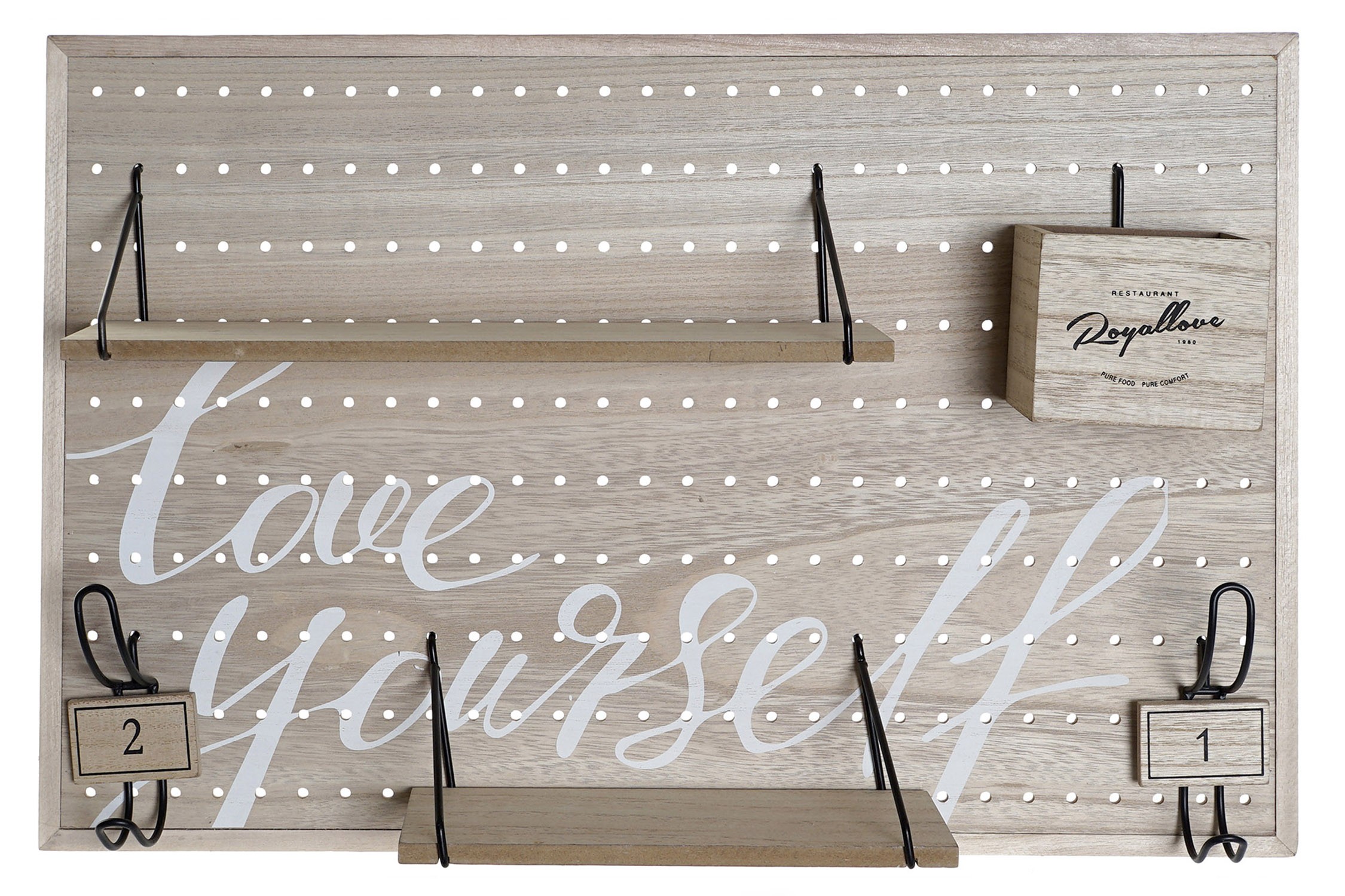 ESTANTERIA PARED DE MADERA...