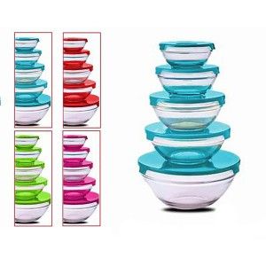 FIAMBRERA  CRISTAL SET 5