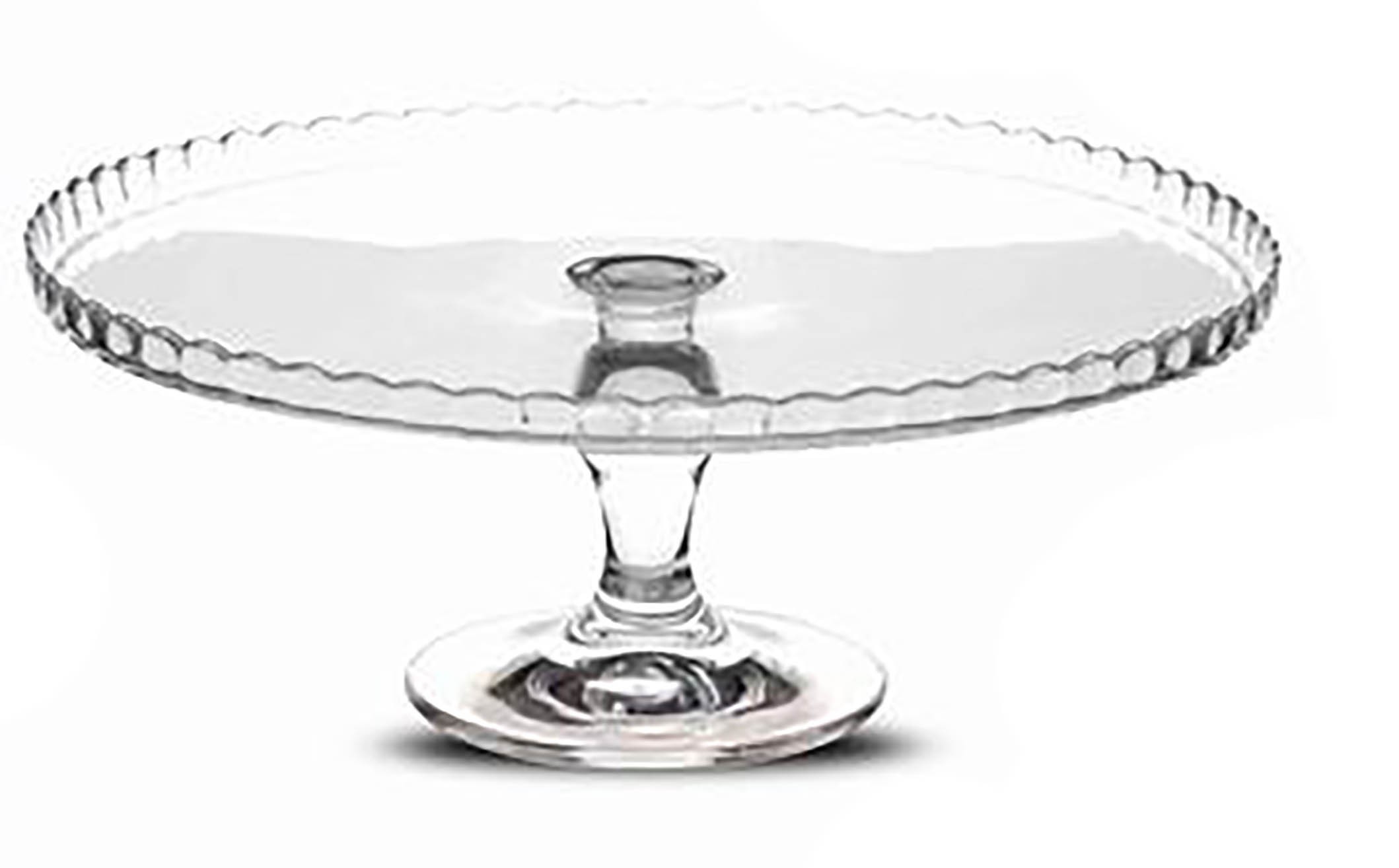 FUENTE PARA TARTA CON SOPORTE