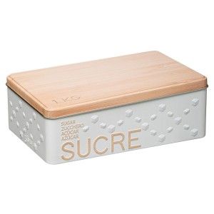 CAJA AZÚCAR METÁLICA CHIC