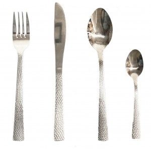 CUBIERTOS ACERO INOX 24 PCS
