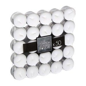 VELAS BLANCAS X50
