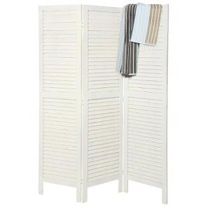 BIOMBO SEPARADOR BLANCO PERSIANA 170CM