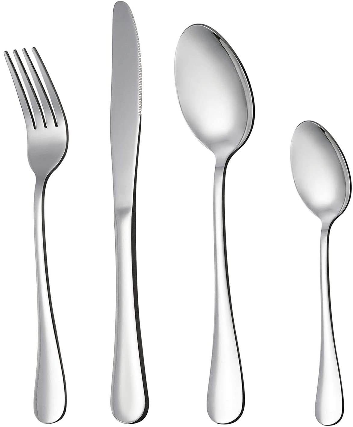 CUBIERTOS ACERO INOX 24 PCS