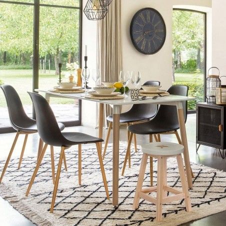 MESA COMEDOR ROKA NATUR 150X74CM