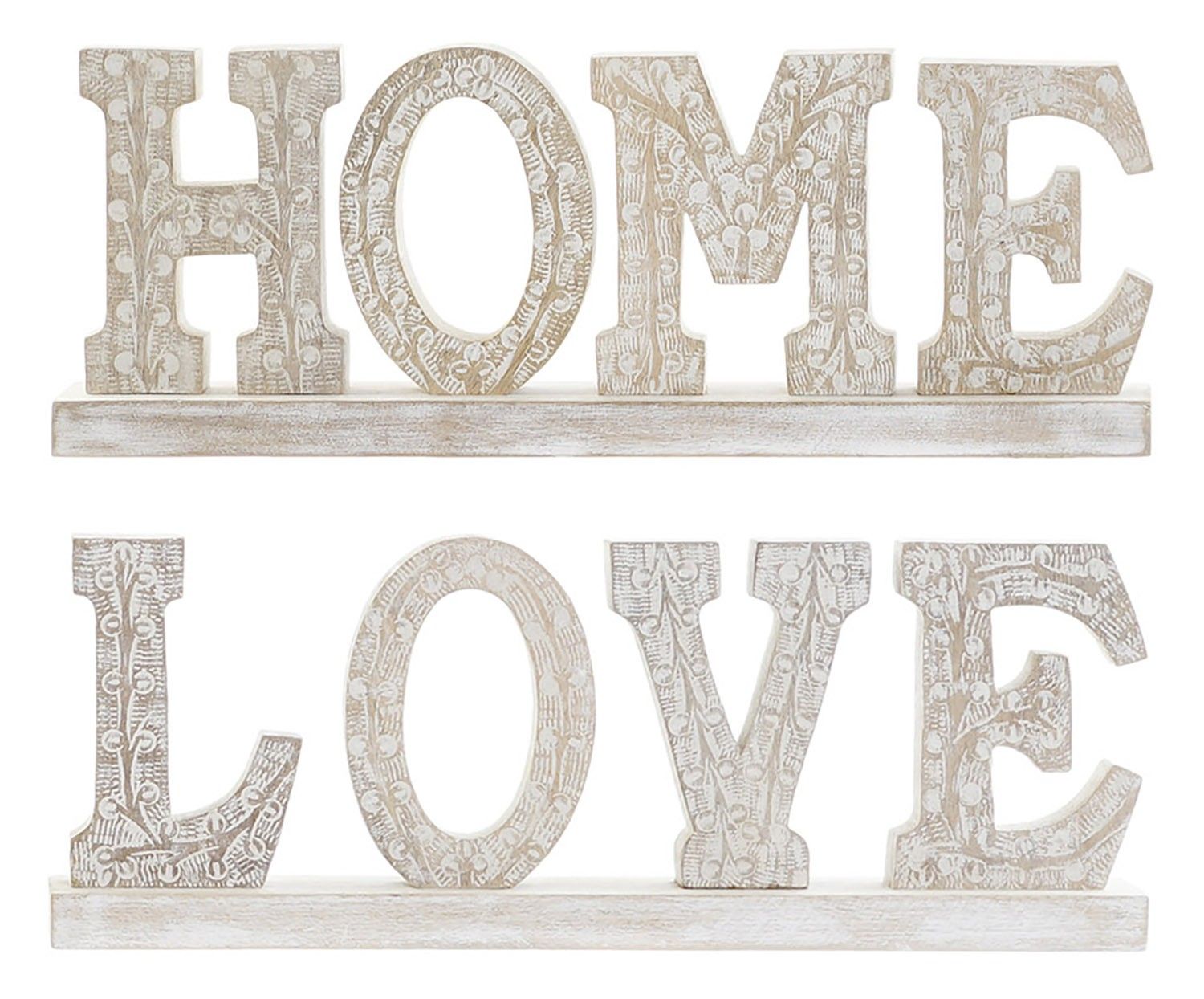 LETRAS SOBREMESA HOME/LOVE DECO