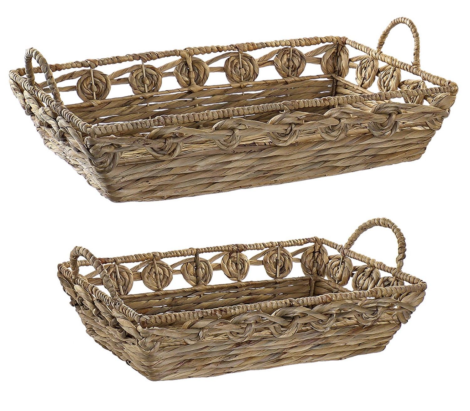 CESTA FIBRA TRENZADA SPIRAL