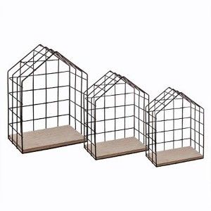 SET DE 3 ESTANTERIAS HOME