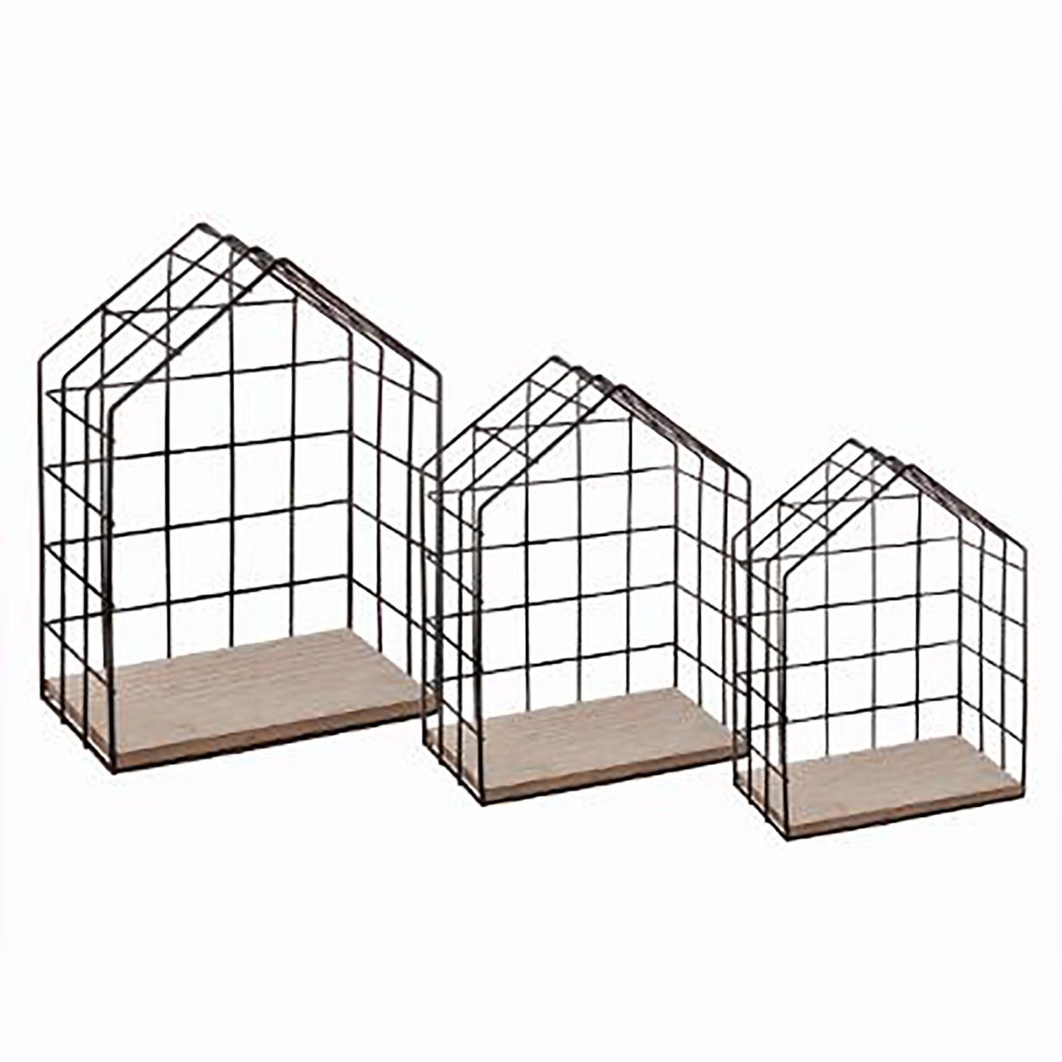 SET DE 3 ESTANTERIAS HOME